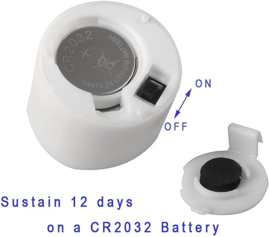 12 Flameless LED Kerze mit Timer & Automatikmodus, Realistisches Flackern & Wasserdicht Kerzen LED Teelichter