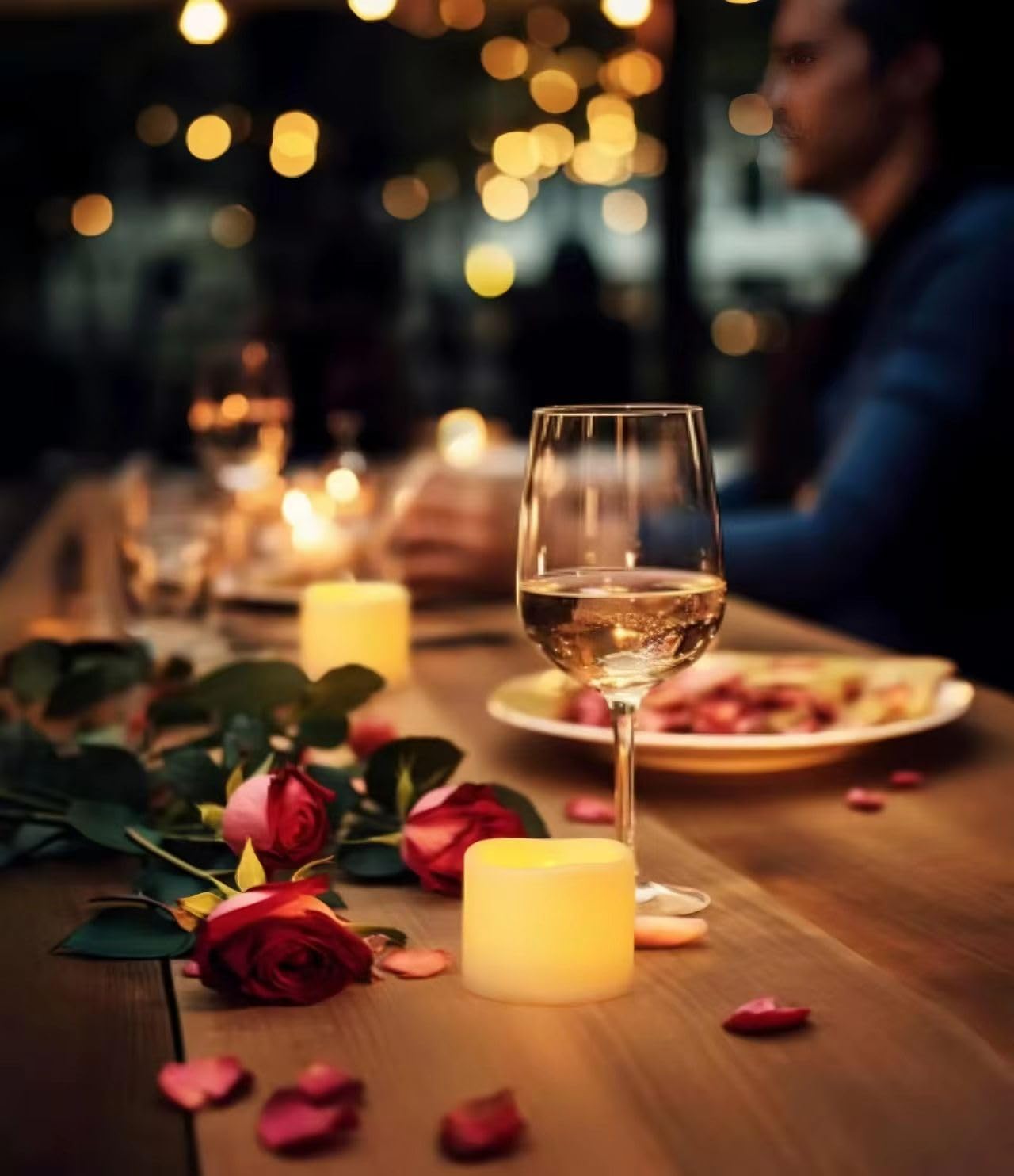 12 Flameless LED Kerze mit Timer & Automatikmodus, Realistisches Flackern & Wasserdicht Kerzen LED Teelichter