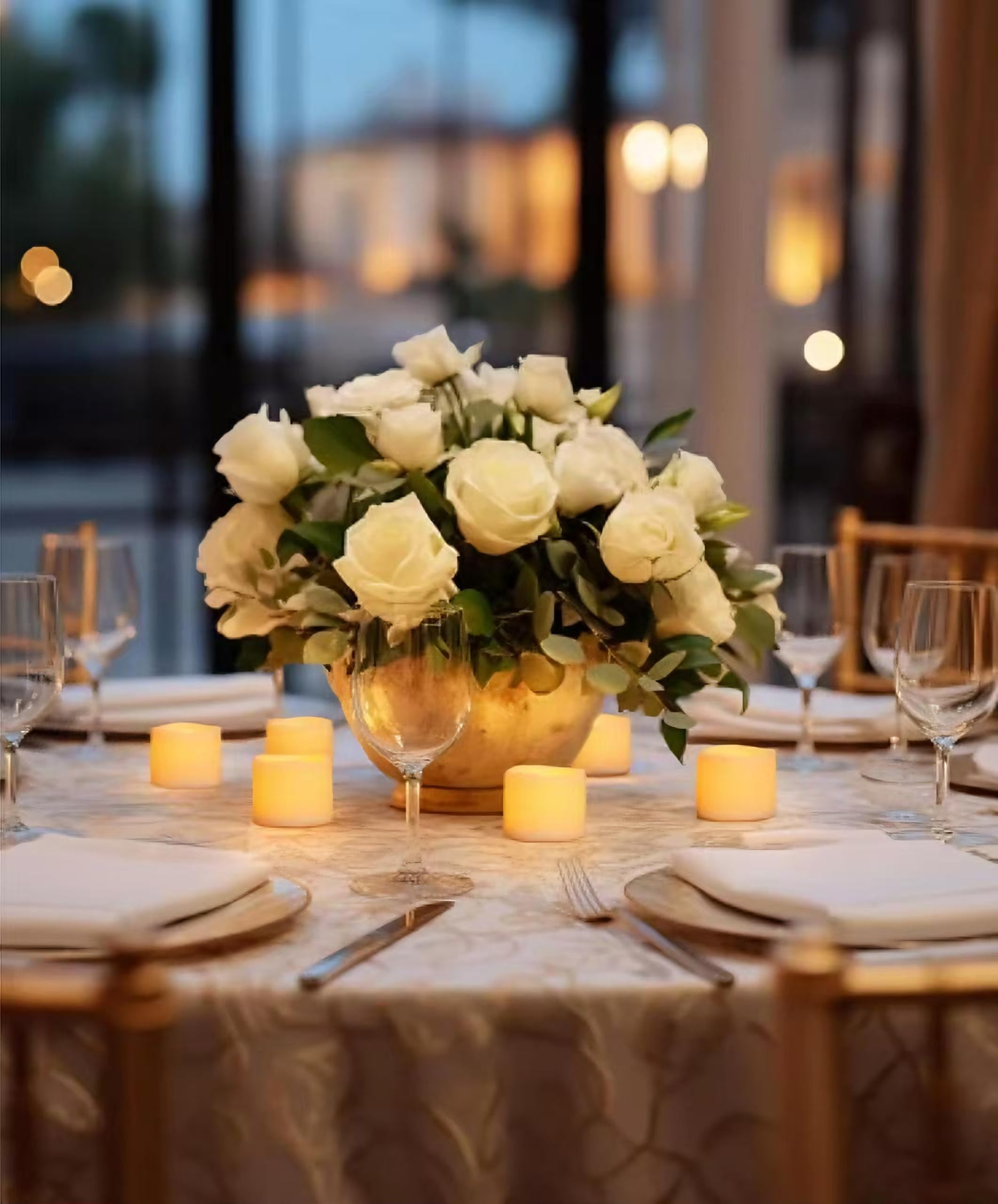 12 Flameless LED Kerze mit Timer & Automatikmodus, Realistisches Flackern & Wasserdicht Kerzen LED Teelichter